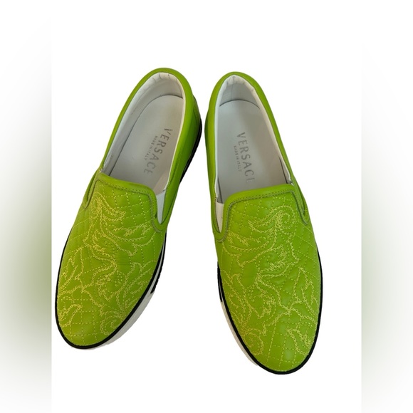 Versace Quilted Medusa leather loafers - Picture 1 of 8